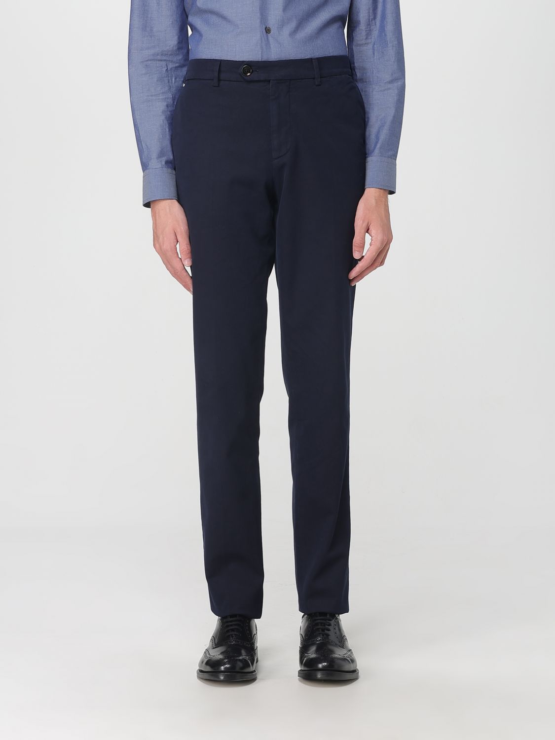 Brunello Cucinelli Pants  Men Color Navy In Blue