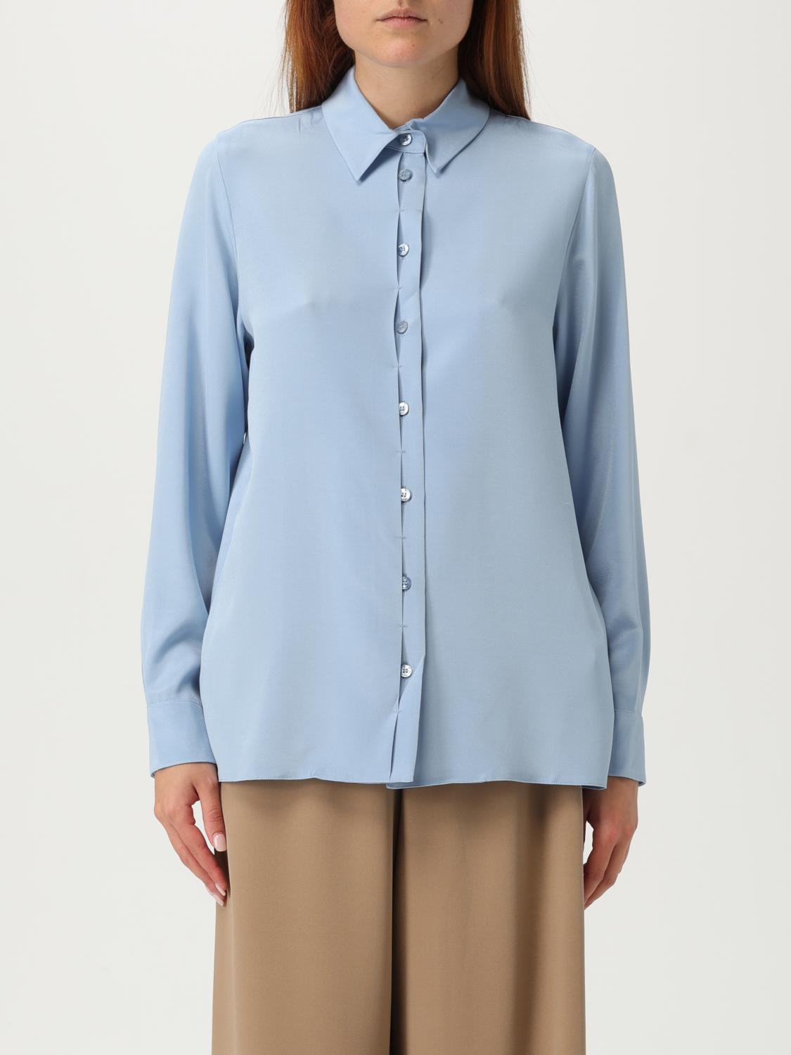 Max Mara Shirt Woman Blue In Blue