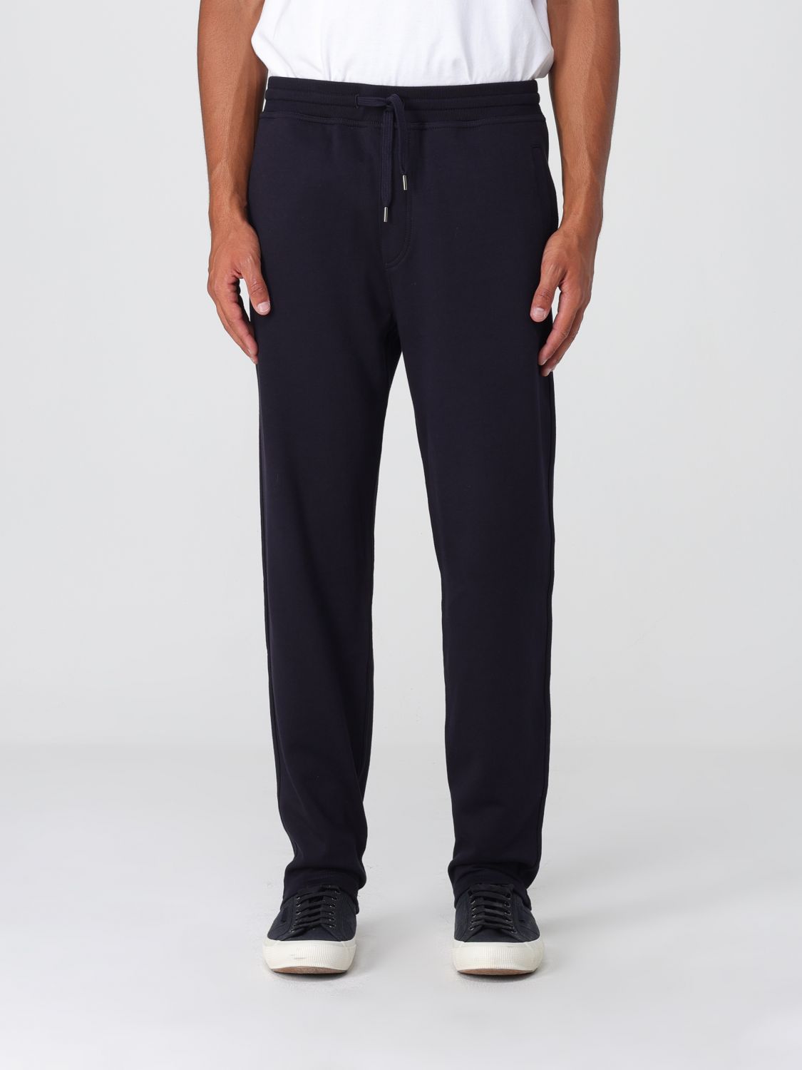 Brunello Cucinelli Pants Men Color Blue In Blue