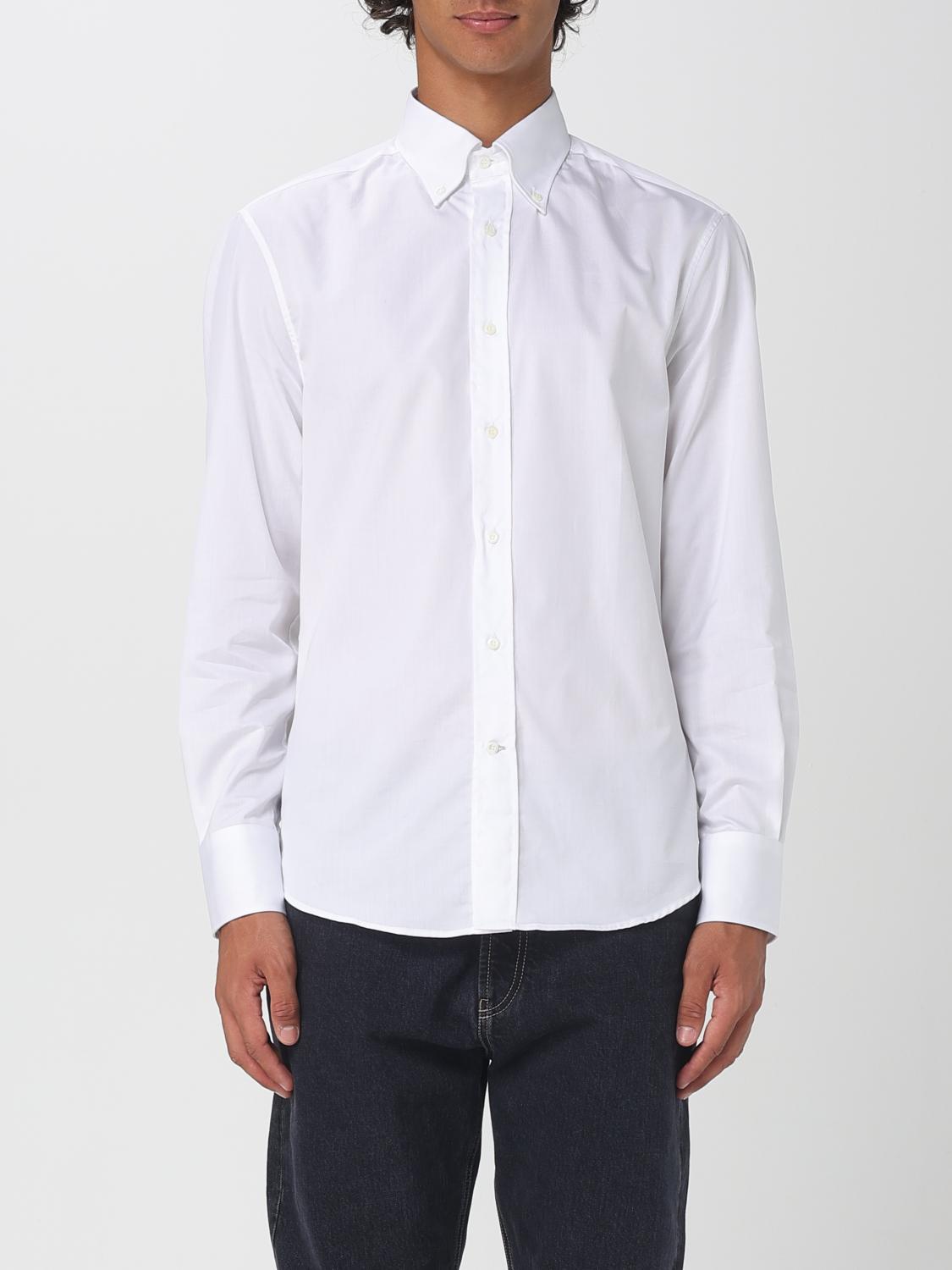 Brunello Cucinelli Shirt  Men Color White In White