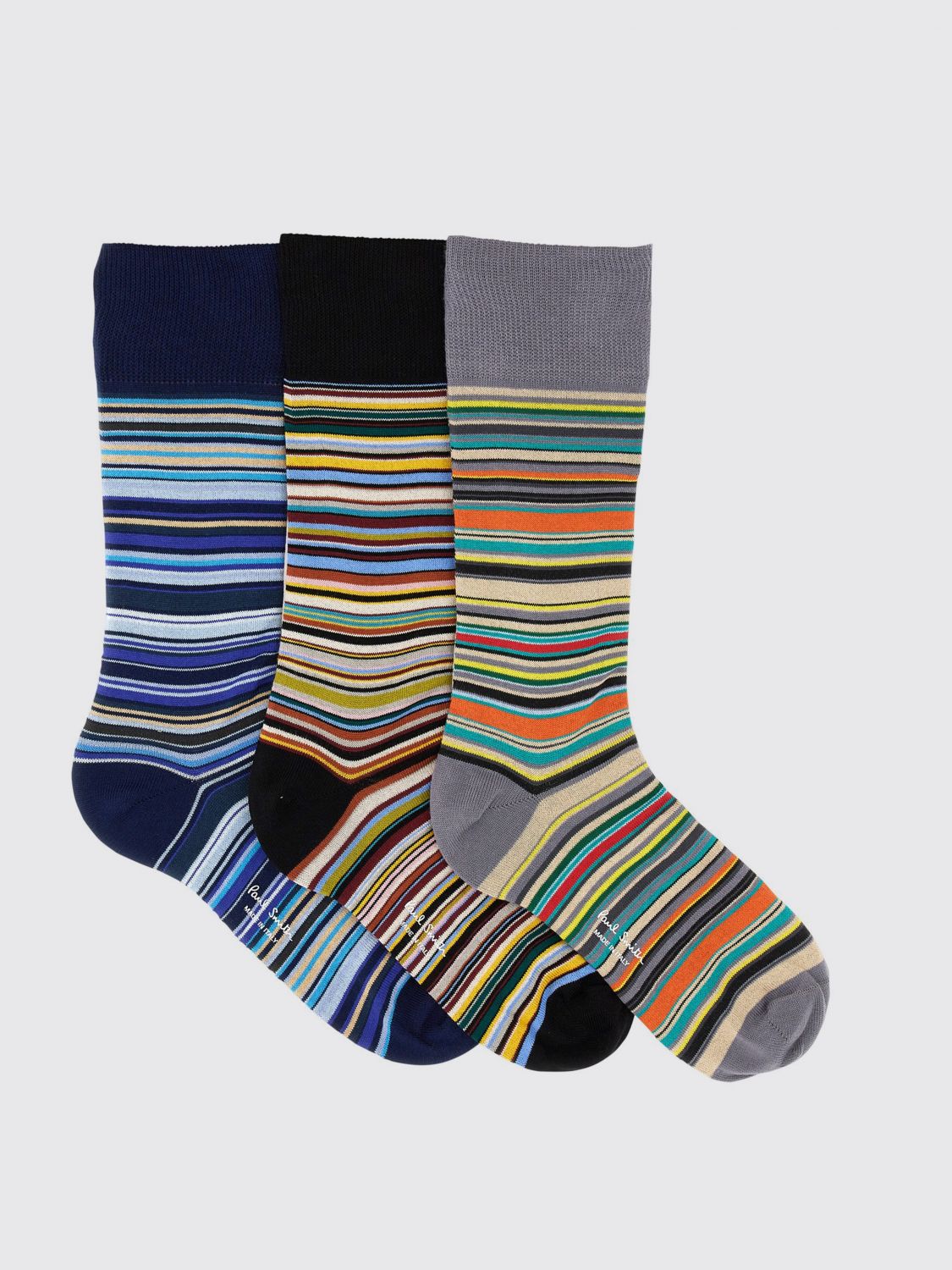 Paul Smith Set Di Tre Calzini In Multi