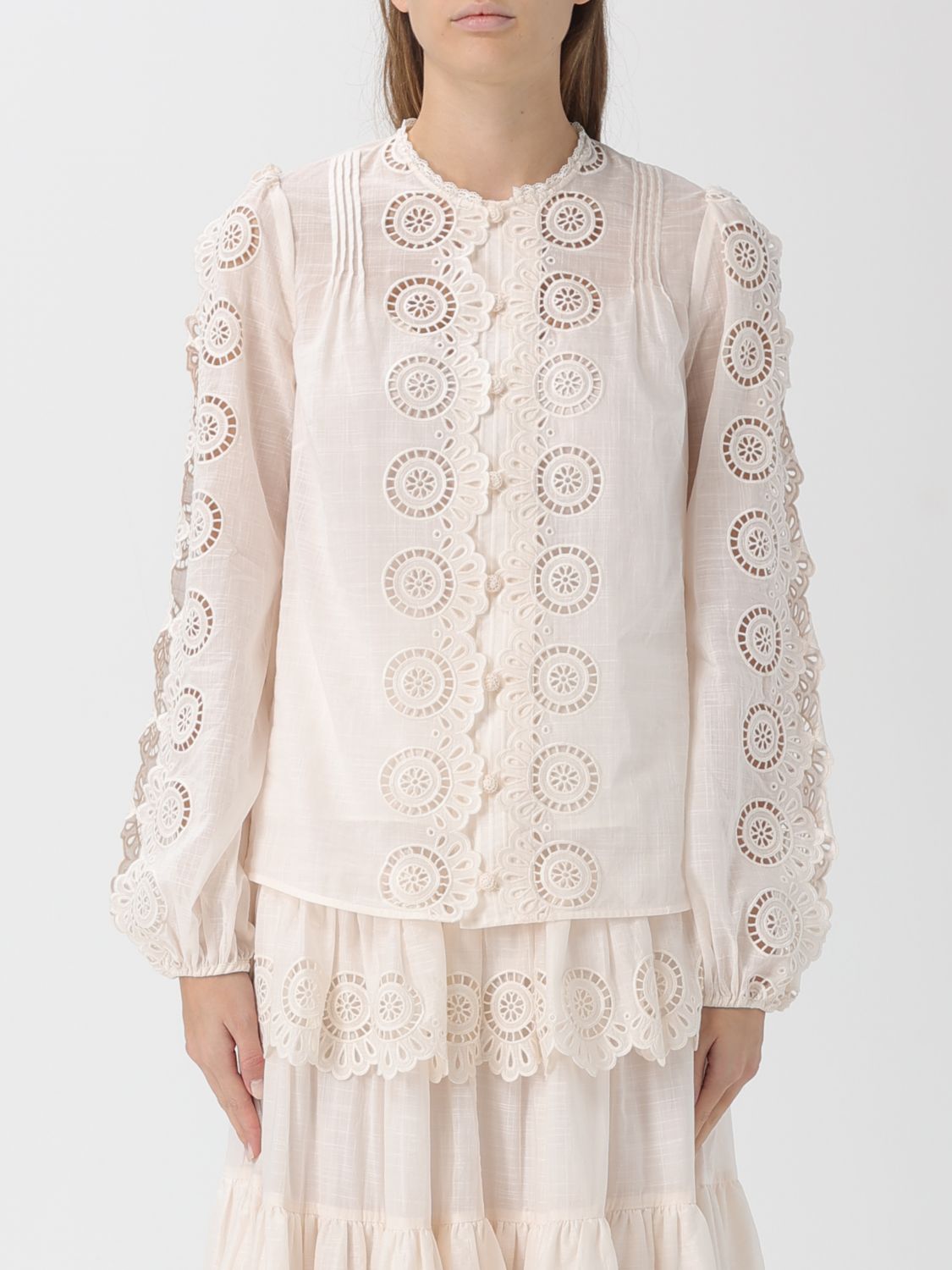 Zimmermann Skirt  Woman Color Ivory In White