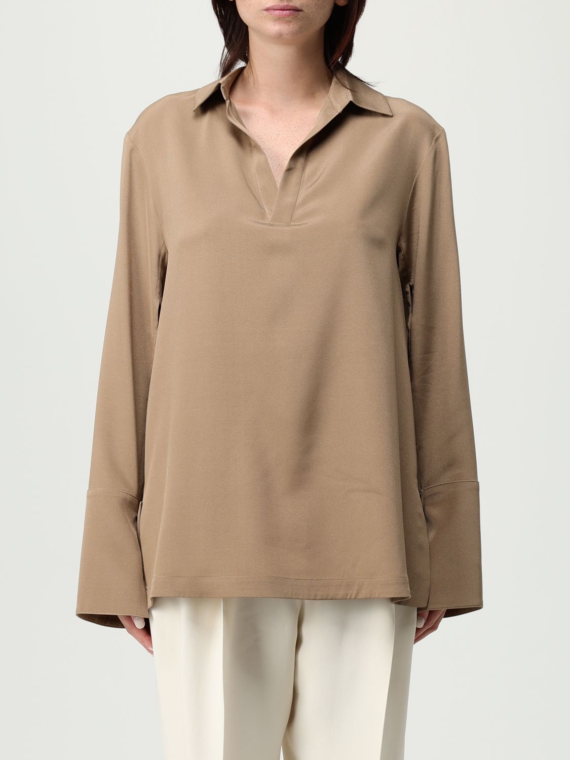 Max Mara Top  Woman Color Brown In Brown