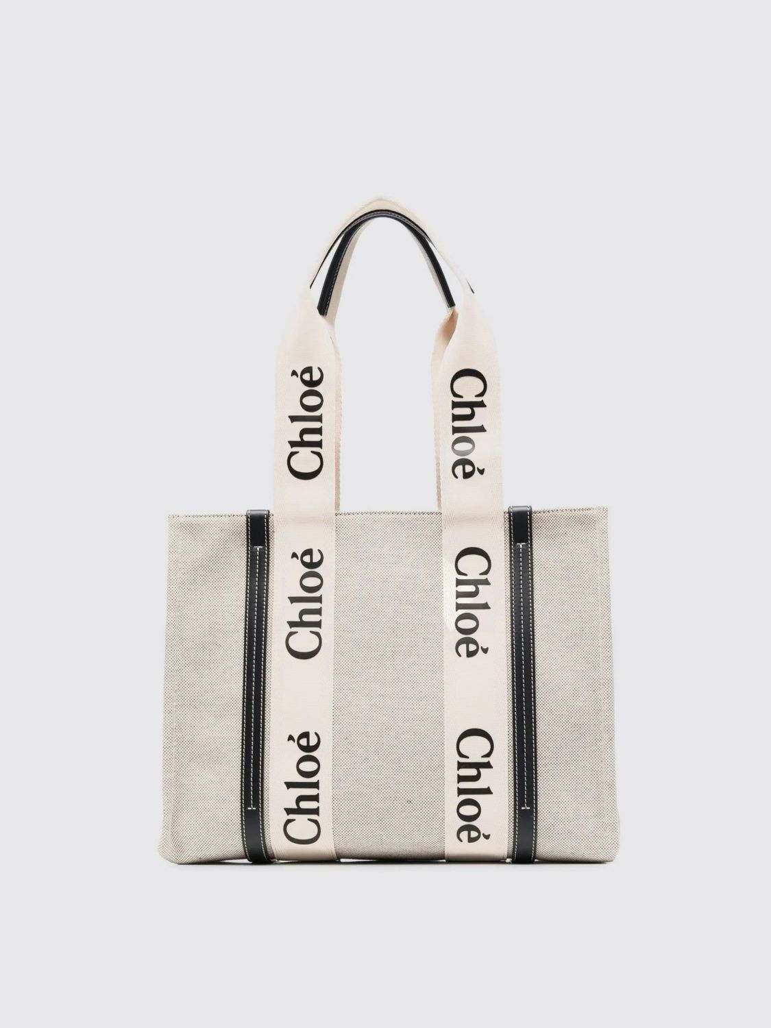 Chloé Tote Bags  Woman Color White In White