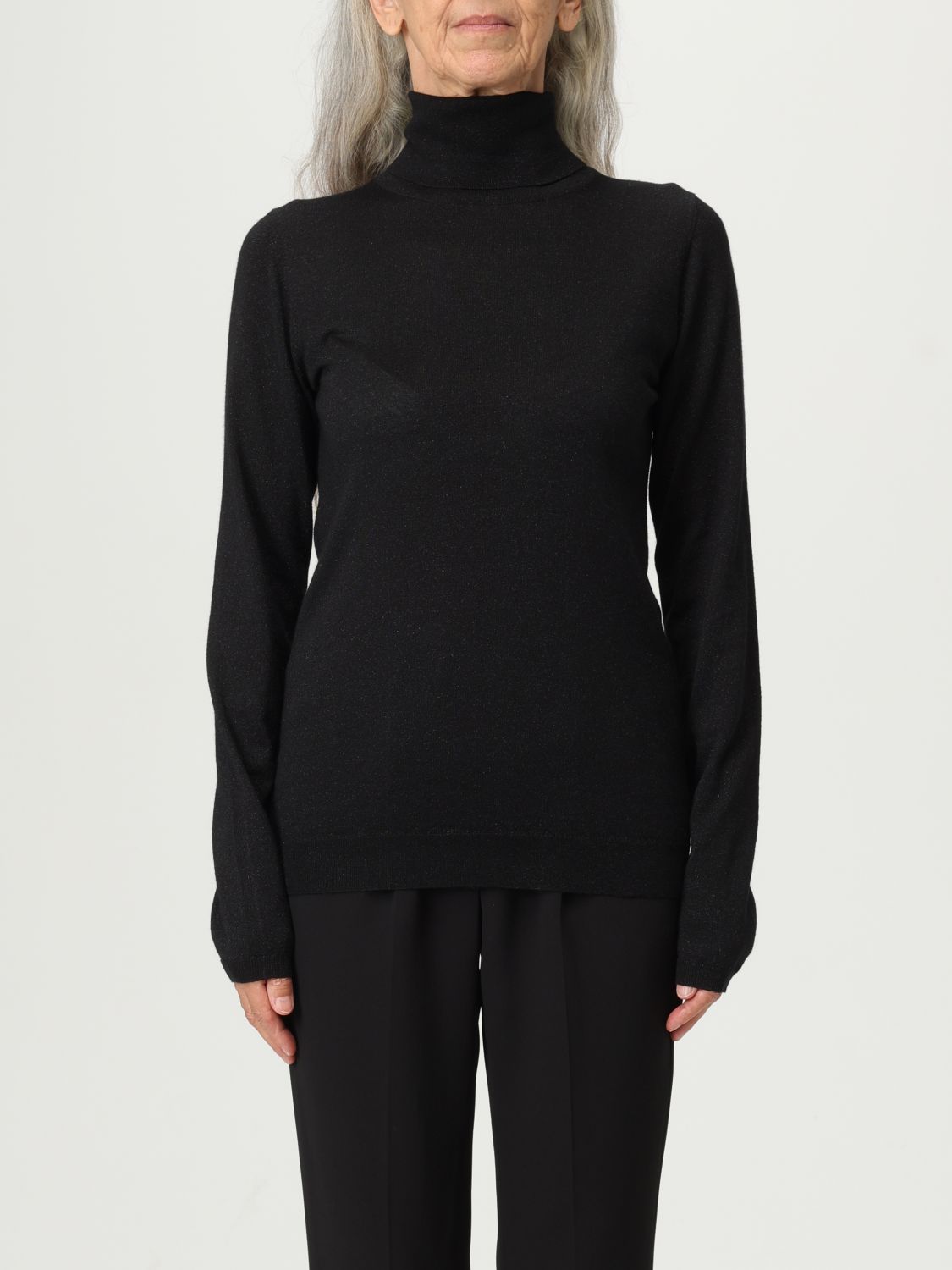 Brunello Cucinelli Sweater Woman Color Black In Black
