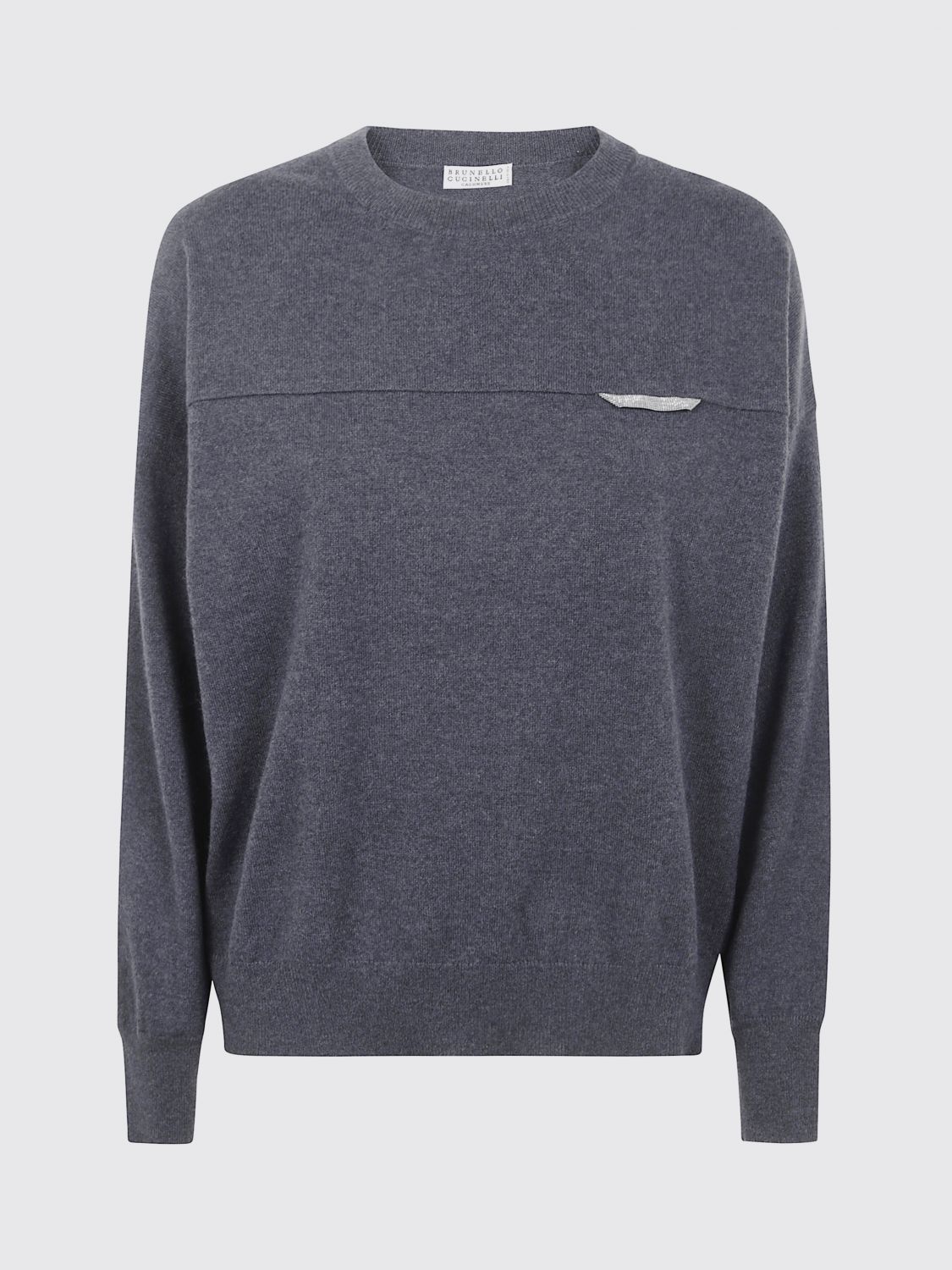 毛衣 BRUNELLO CUCINELLI 女士 颜色 灰色