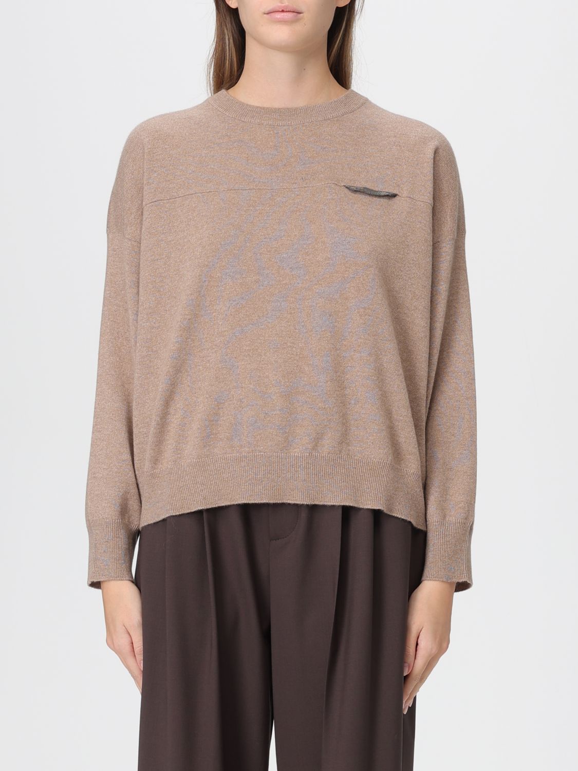 Brunello Cucinelli Sweater  Woman Color Brown