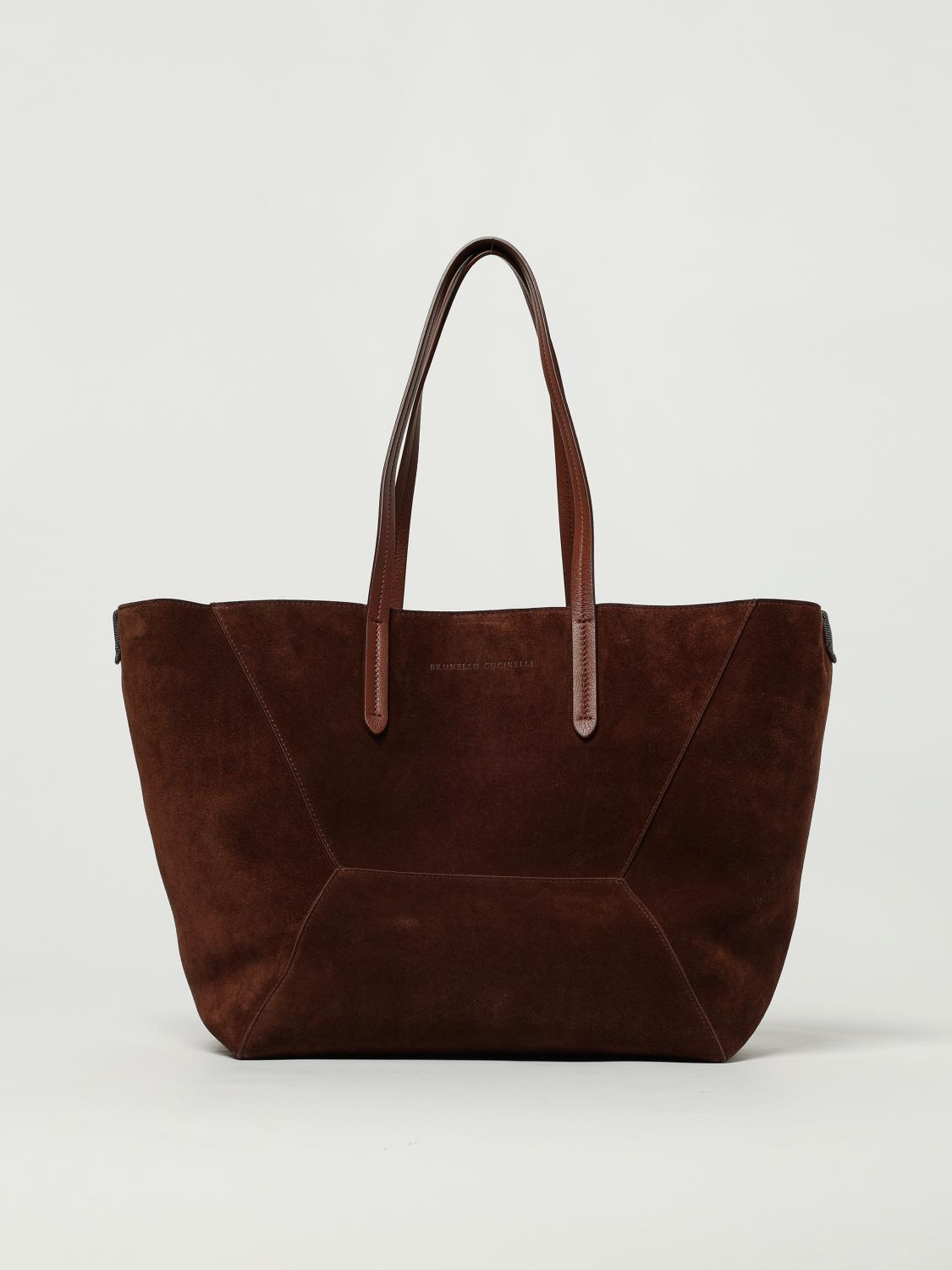 Brunello Cucinelli Shoulder Bag  Woman Color Burgundy In Burgundy
