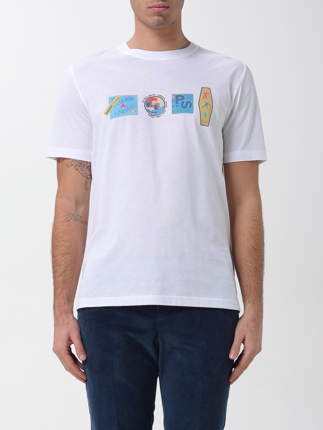 Ps By Paul Smith T-shirt Ps Paul Smith Men Color White