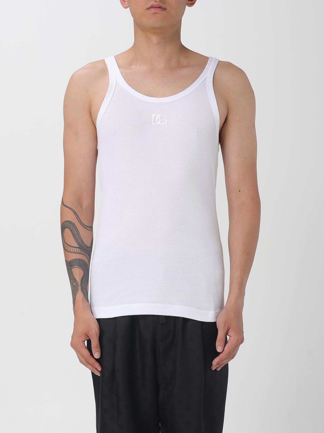 Tank Top DOLCE & GABBANA Men color White
