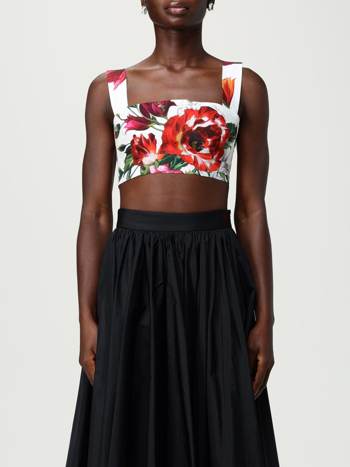 Dolce & Gabbana Top Woman Color Multicolor In Multi