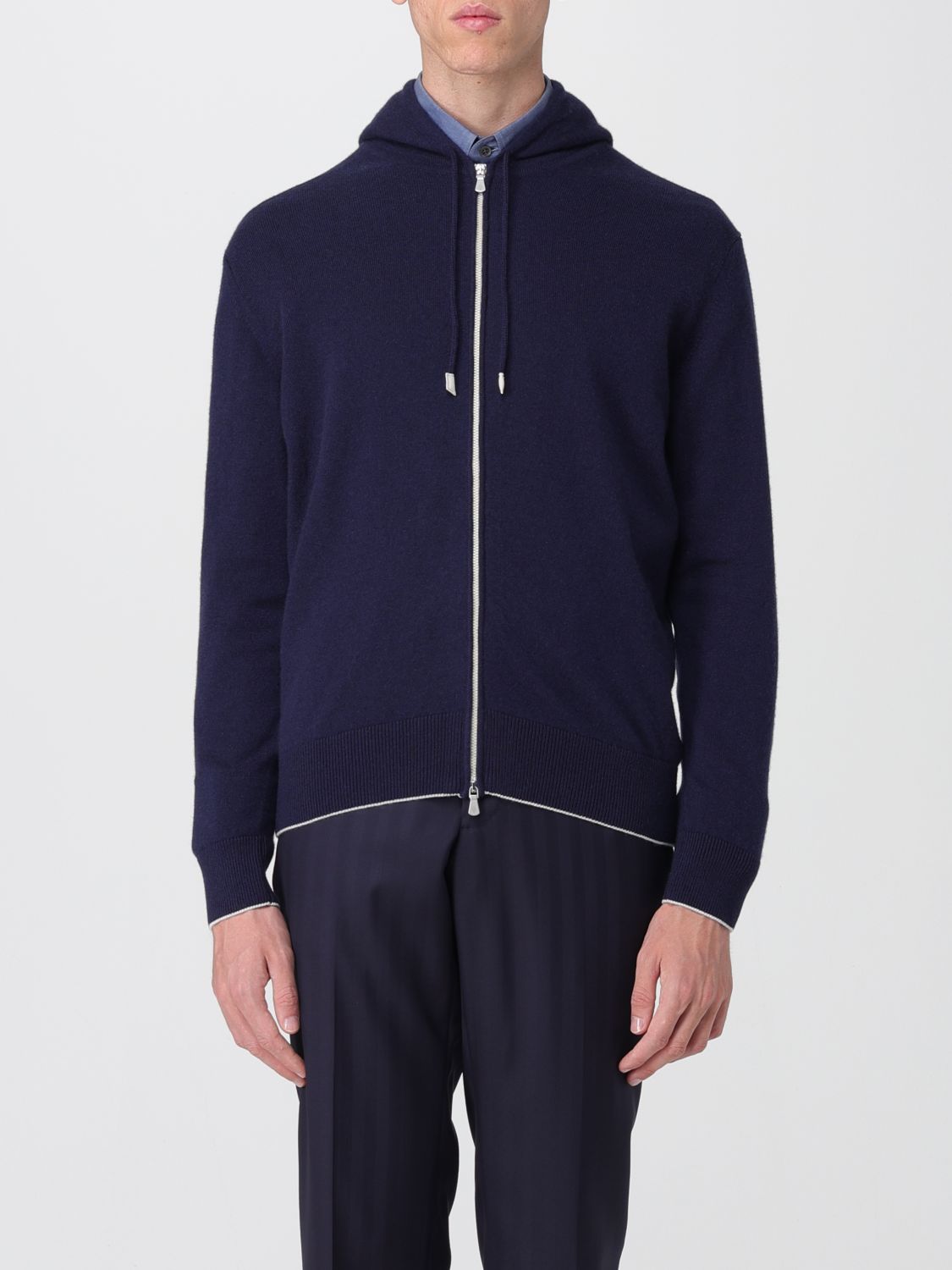 Eleventy Sweater Men Color Blue In Blue