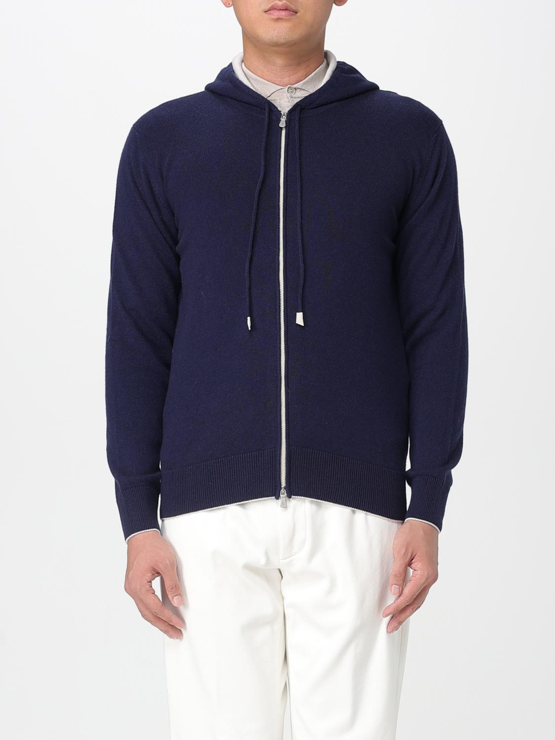 Eleventy Sweatshirt Men Color Blue 1 In Blue
