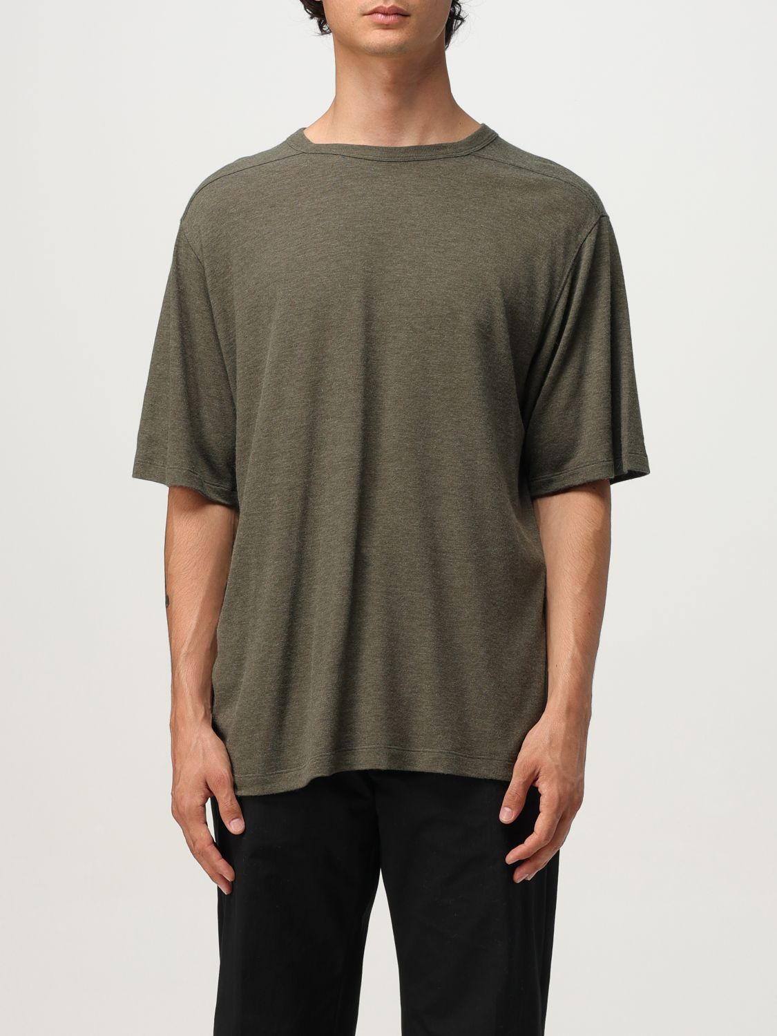 Rick Owens T-shirt  Men Color Forest Green In Green