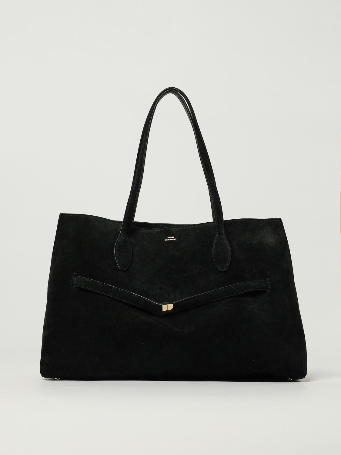 Totême Shoulder Bag Toteme Woman Color Black In Black
