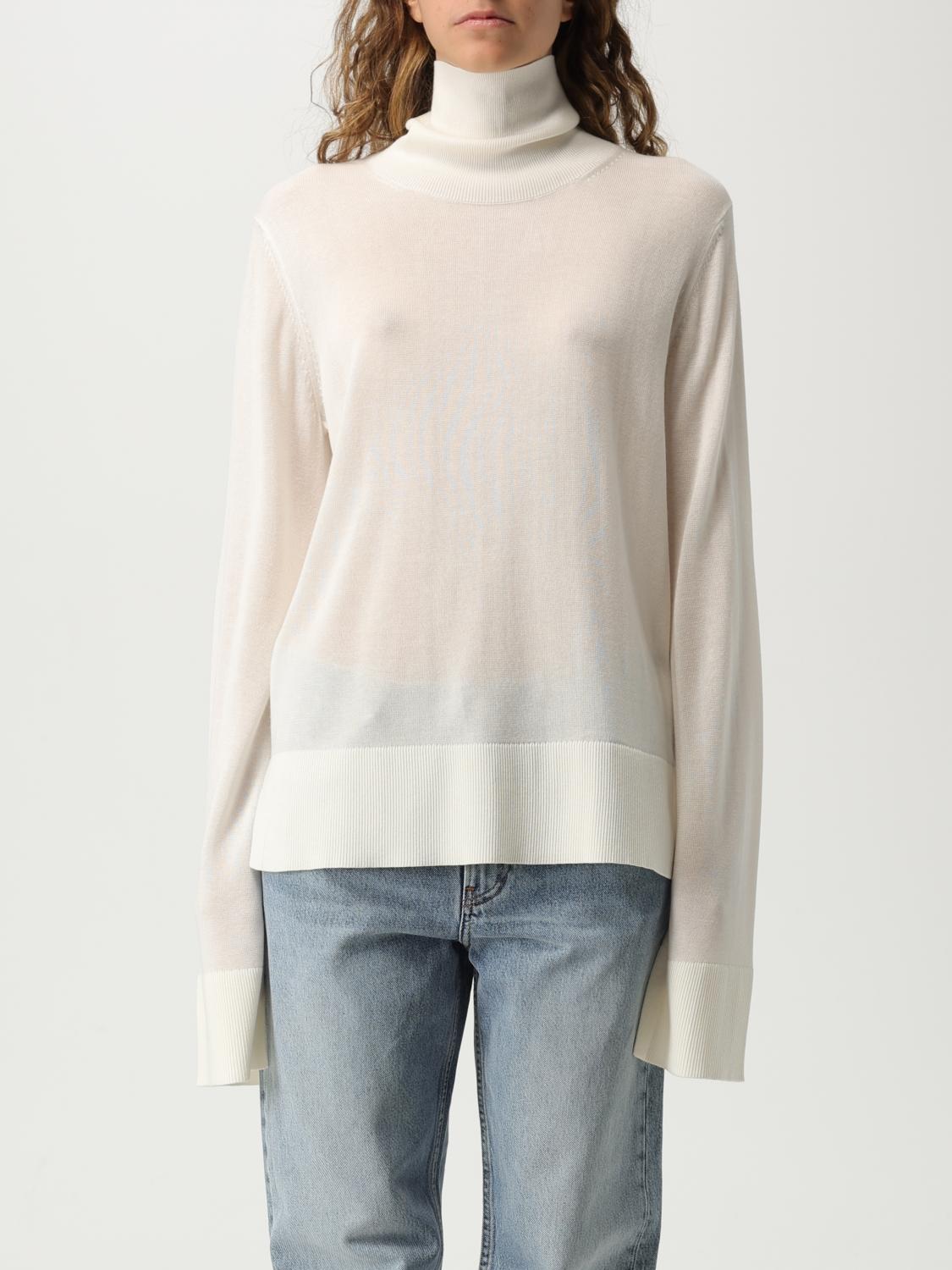Totême Slit Turtleneck In Neutral