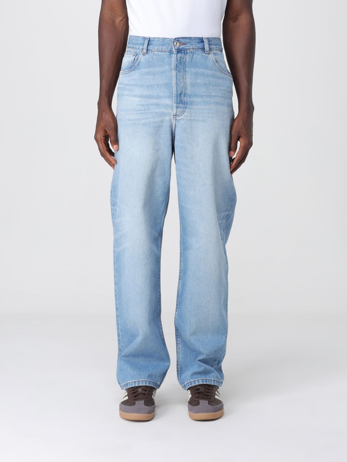 Apc Jeans A. P.c. Men Color Blue In Blue