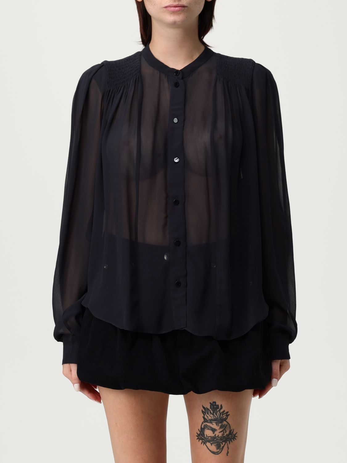 Isabel Marant Étoile Shirt Isabel Marant Etoile Woman Color Black In Black