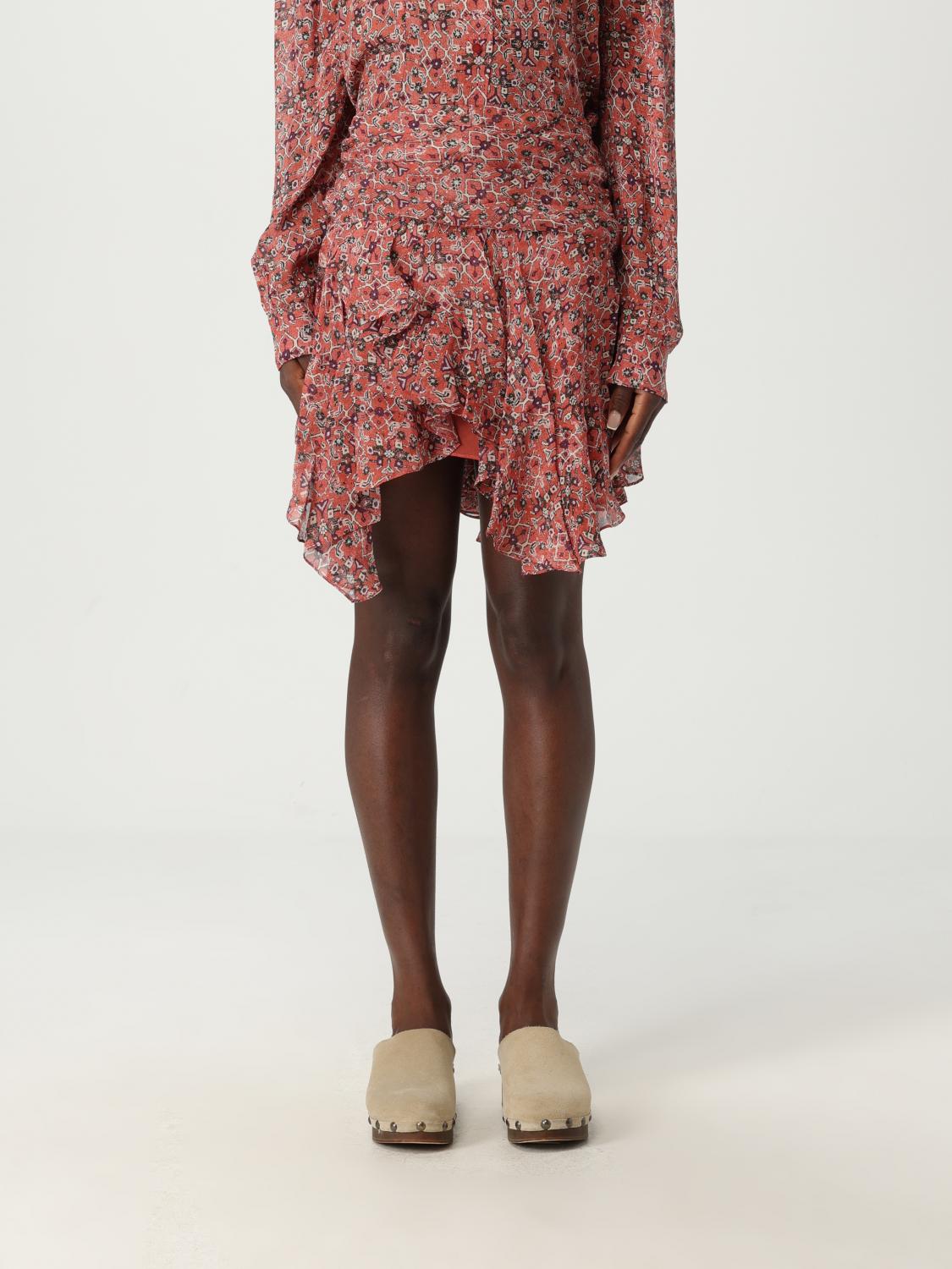 Isabel Marant Étoile Skirt Isabel Marant Etoile Woman Color Rust In Pink