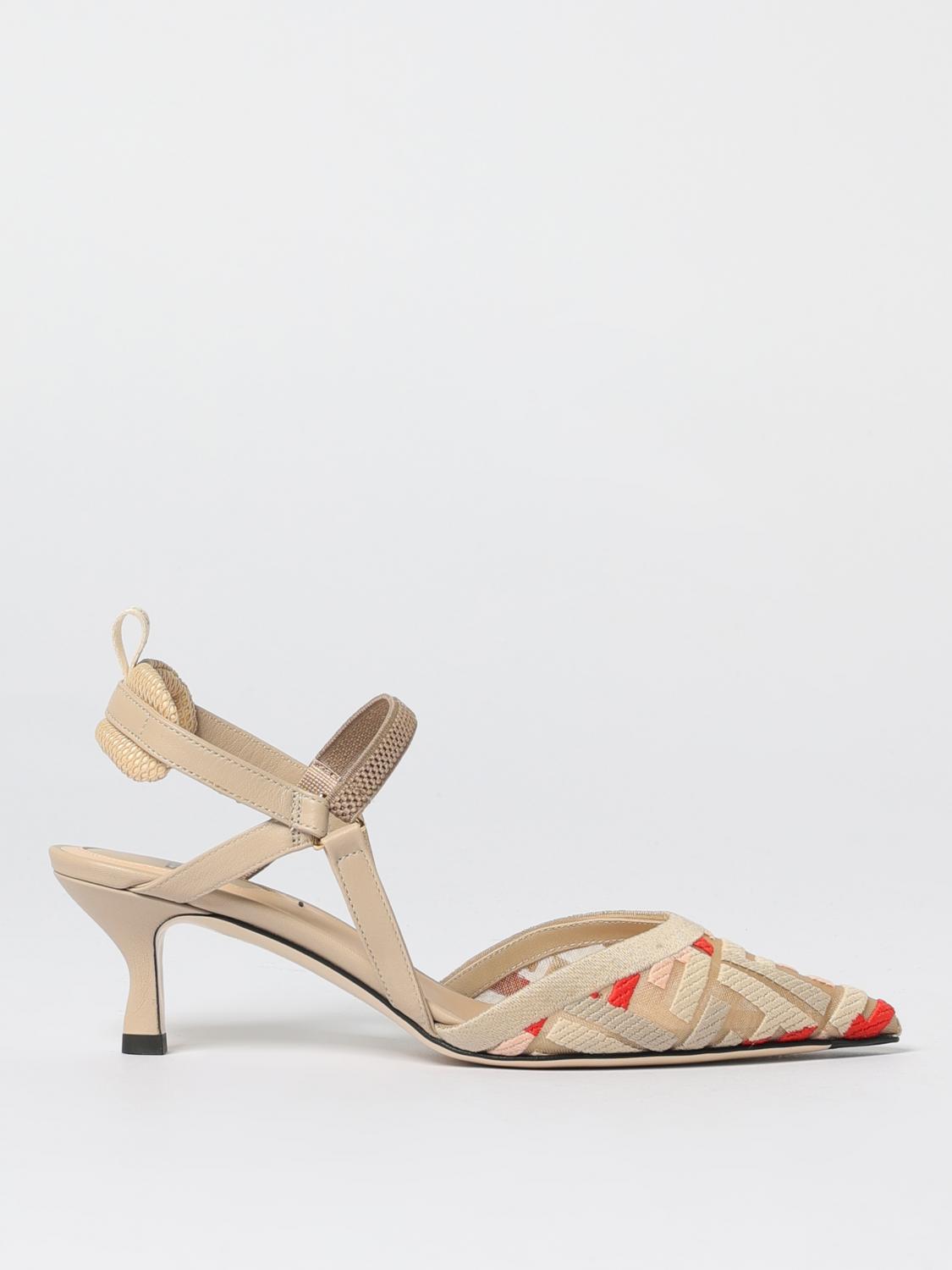 Pump FENDI Woman color Nude
