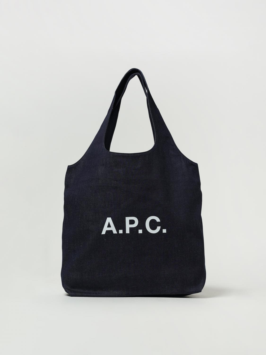 Tote Bag A. P.C. Woman color Blue