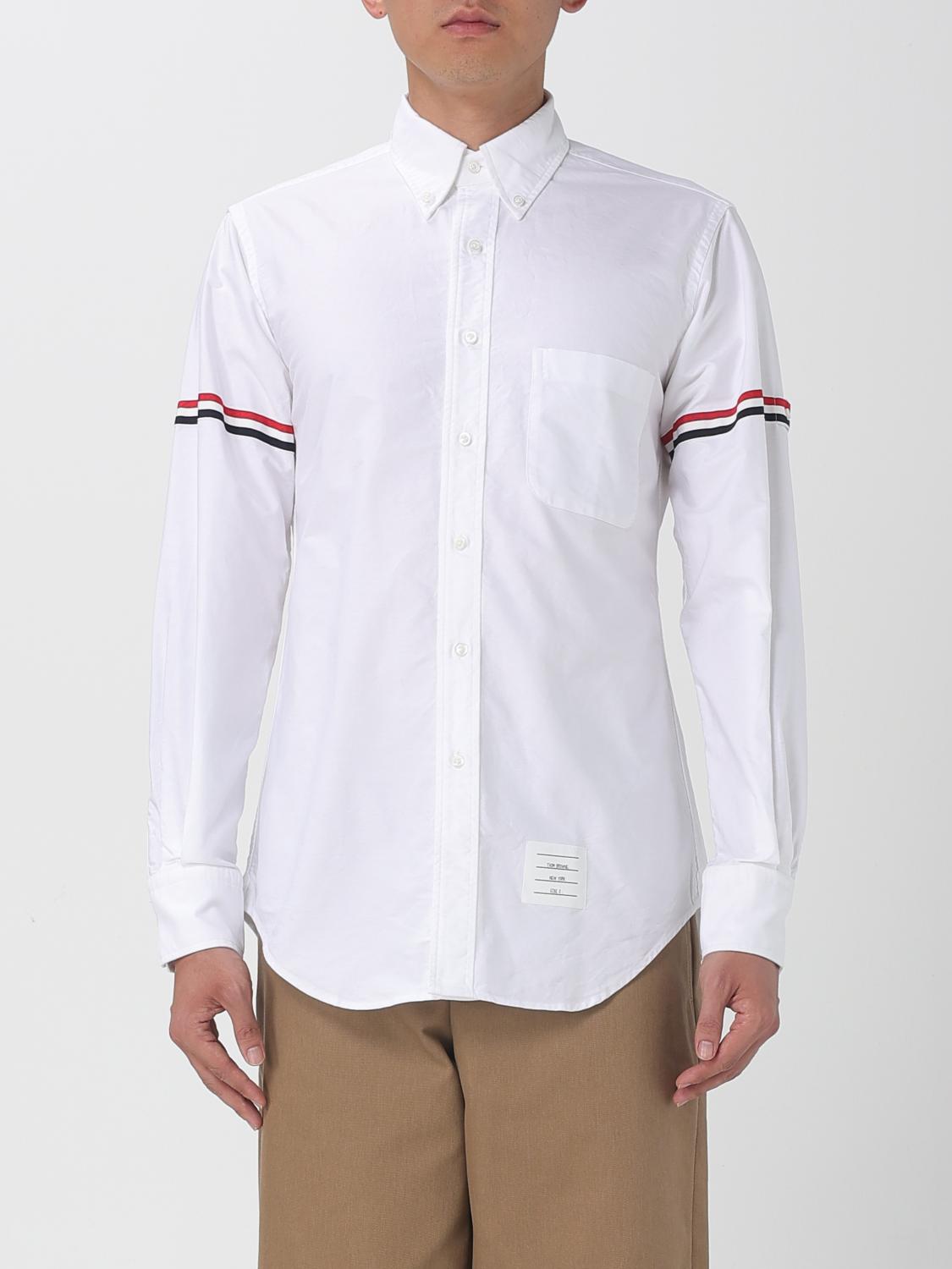THOM BROWNE Hemd Herren Farbe Weiß