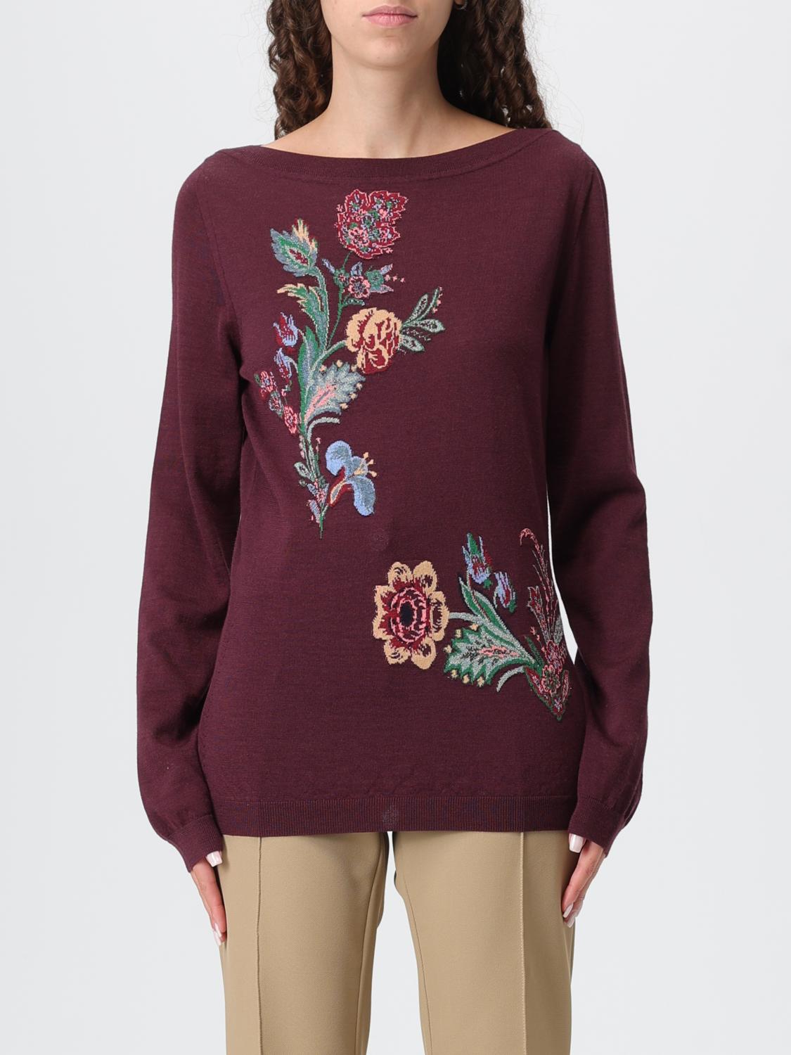 ETRO ETRO Sweater Woman color Violet　ETRO セーター ウーマン カラー バイオレット