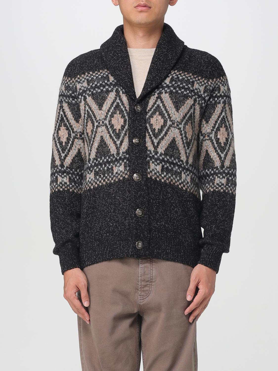 Cardigan BRUNELLO CUCINELLI Men color Black