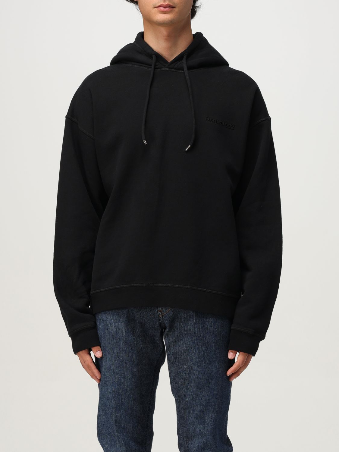 Dsquared2 Sweatshirt Men Color Black In Black
