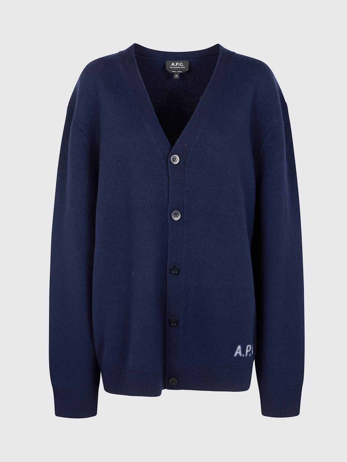 Apc Sweater A. P.c. Woman Color Navy In Blue