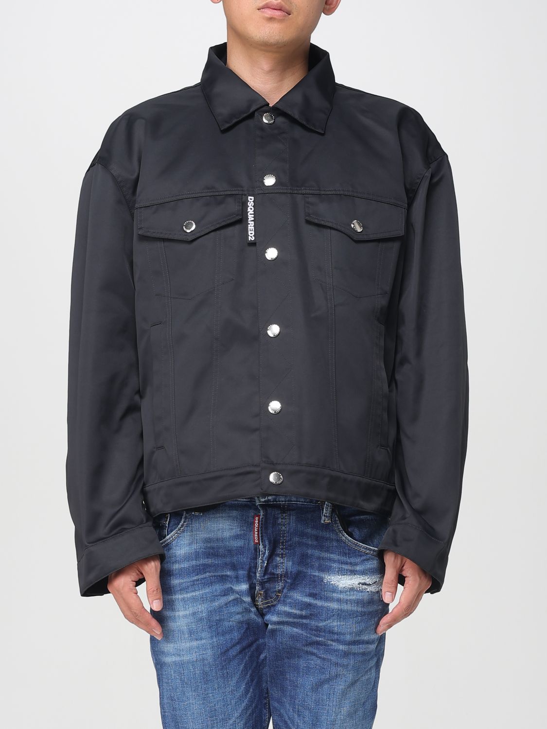 Dsquared2 Coat  Men Color Black In Black