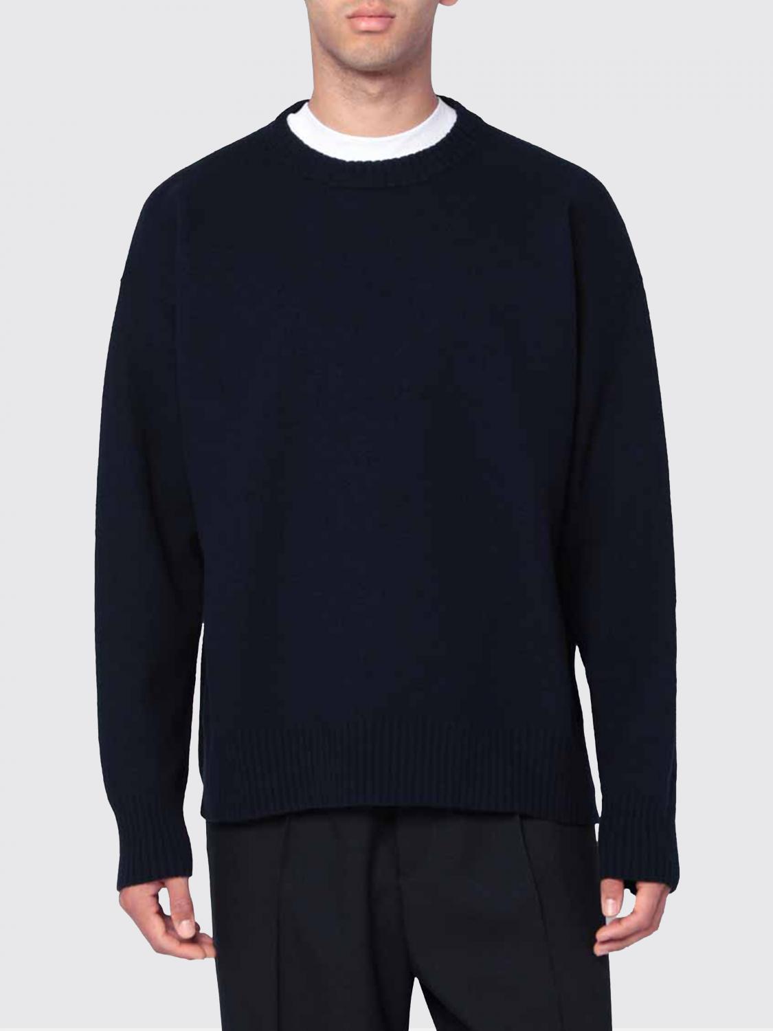 Jil Sander Ανδρών Μπλε Sweater Men Color