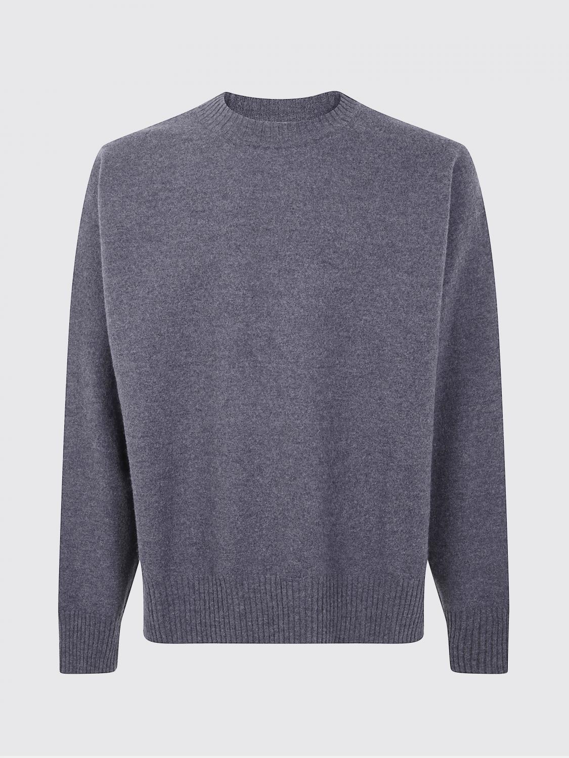Jil Sander JIL SANDER Sweater Men color Grey　JIL SANDER セーター メンズ カラー グレー