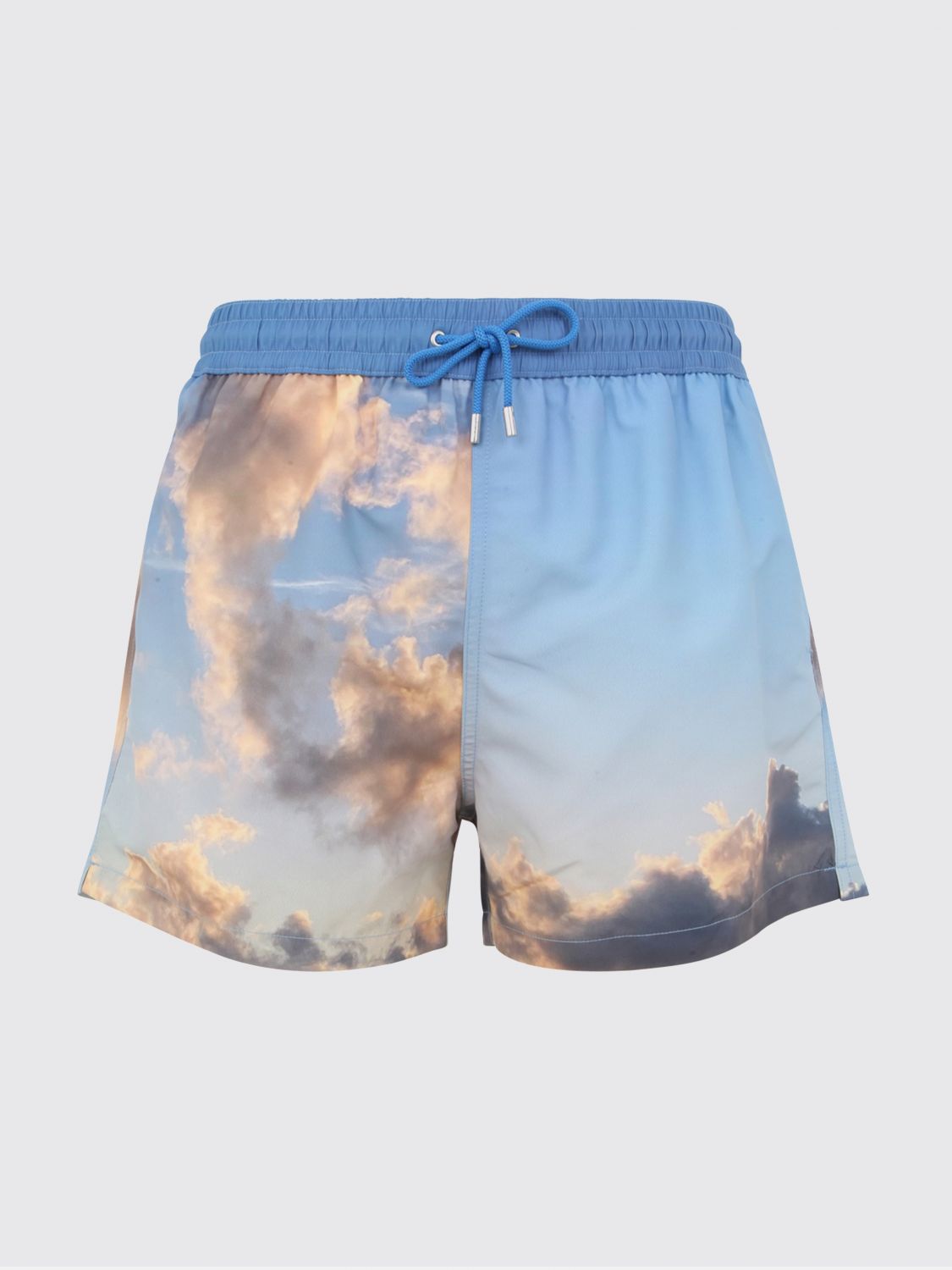 Paul Smith Men Cloud Swim Shorts In Blue