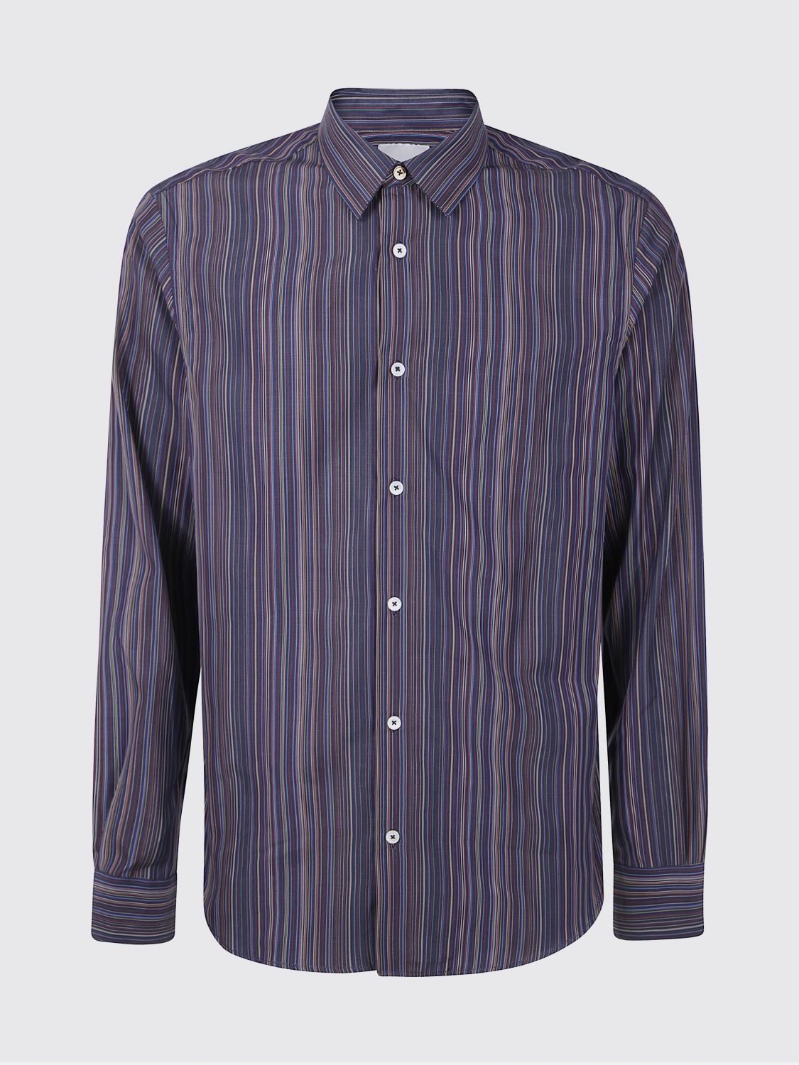 Paul Smith Mens S/c Slim Fit Shirt In Purple