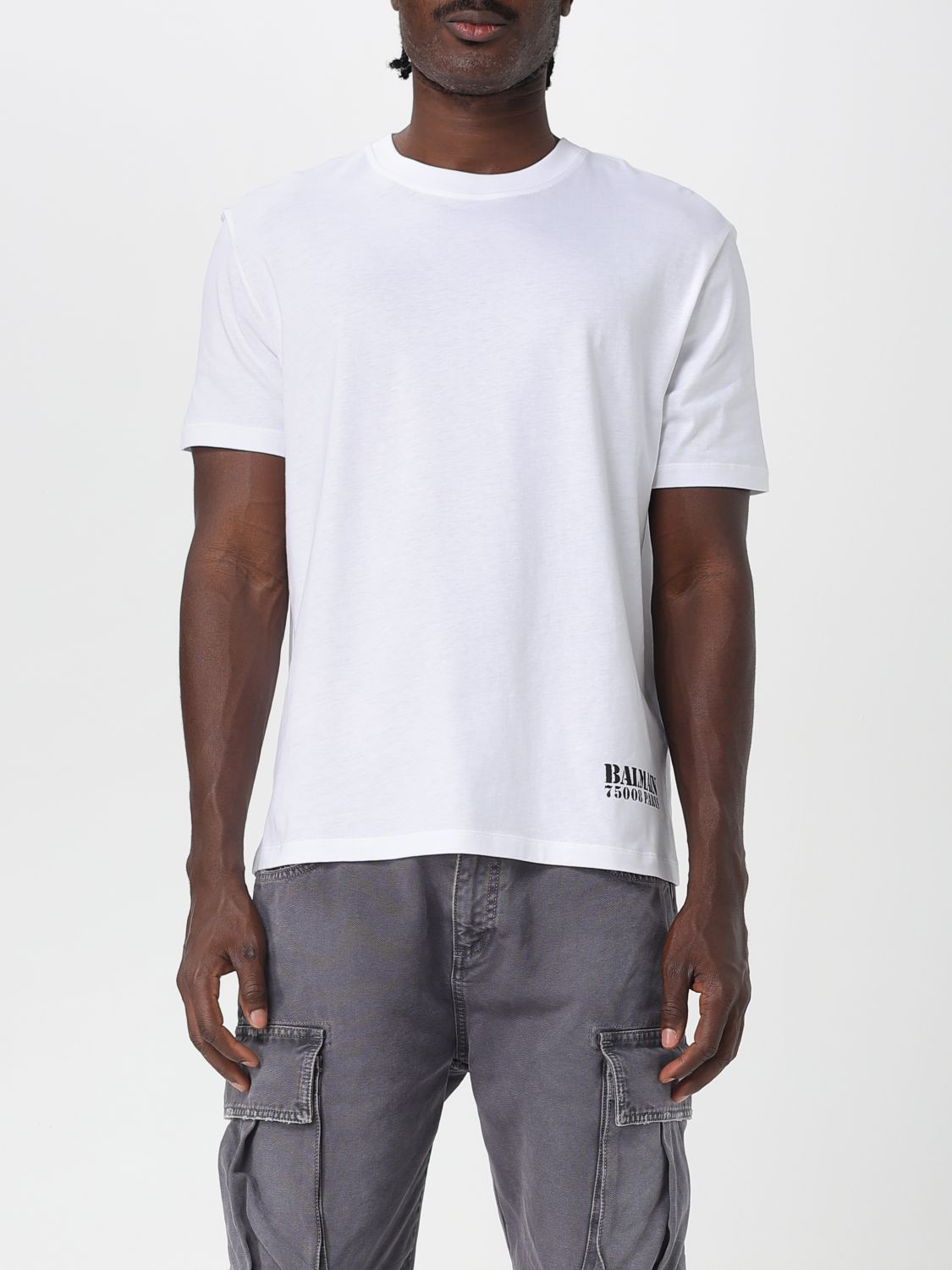Balmain T-shirt  Men Color White In White