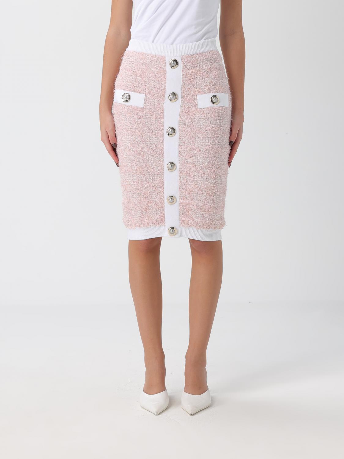 BALMAIN Rock Damen Farbe Pink