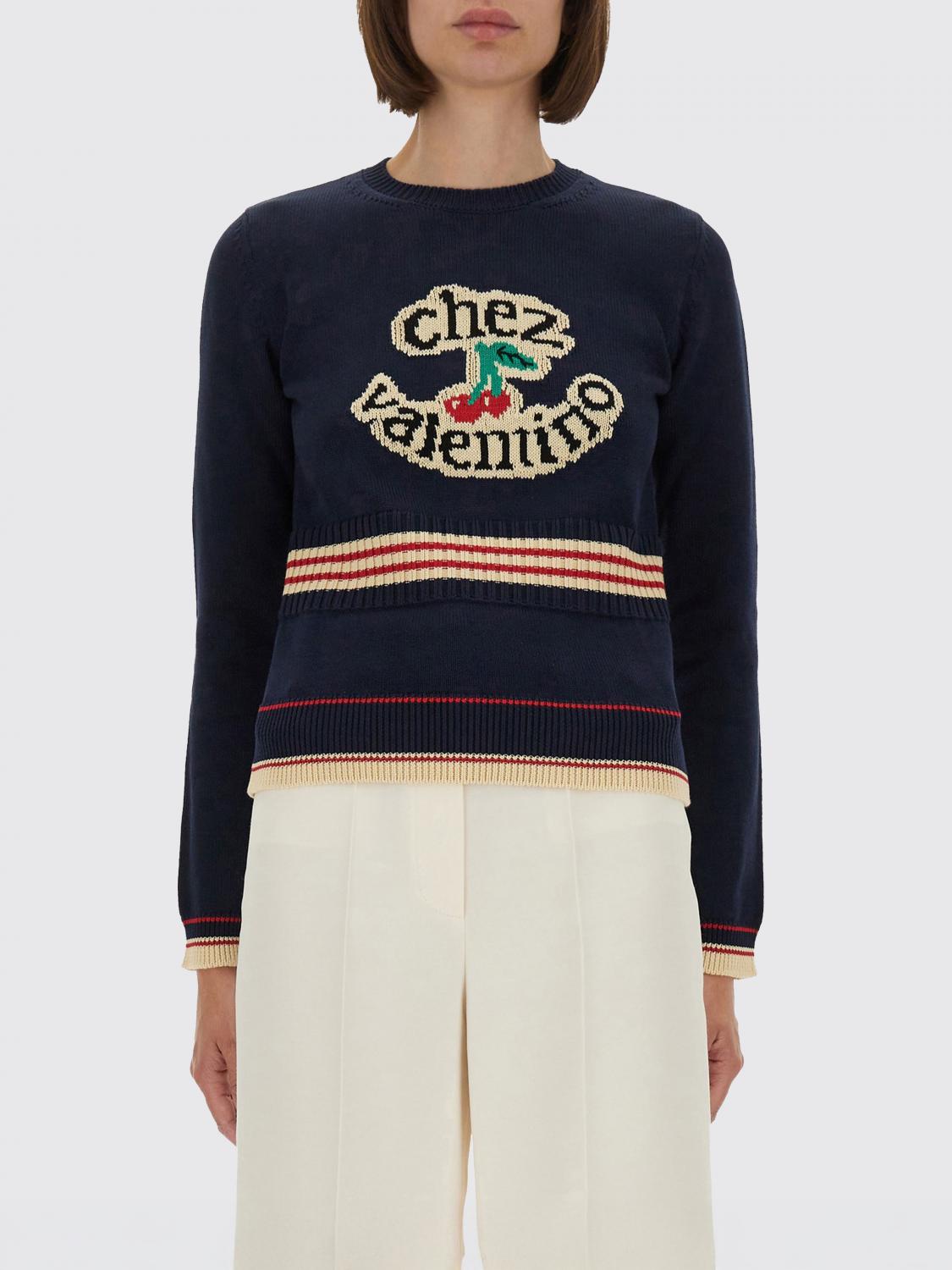 VALENTINO Sweater Woman color Navy