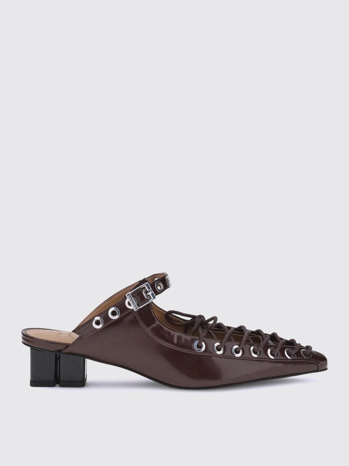 Shoes GANNI Woman color Burgundy