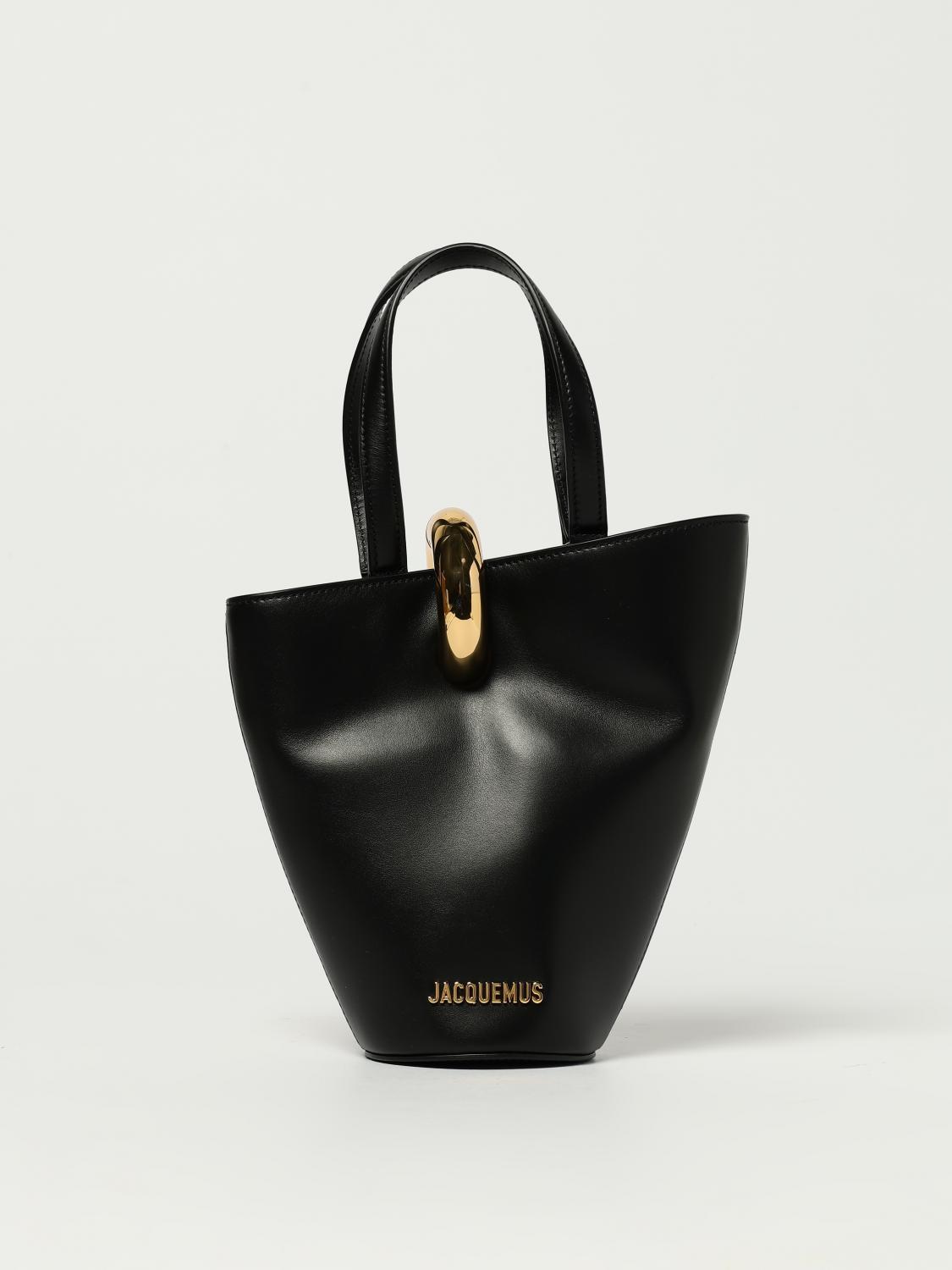 Jacquemus Le Petite Bambola Bucket Bag In Black