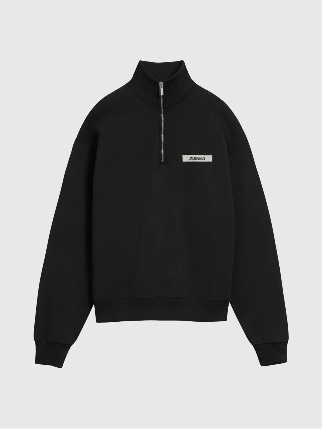 Jacquemus Black Sweaters & Knitwear - Sweatshirts Men In Black