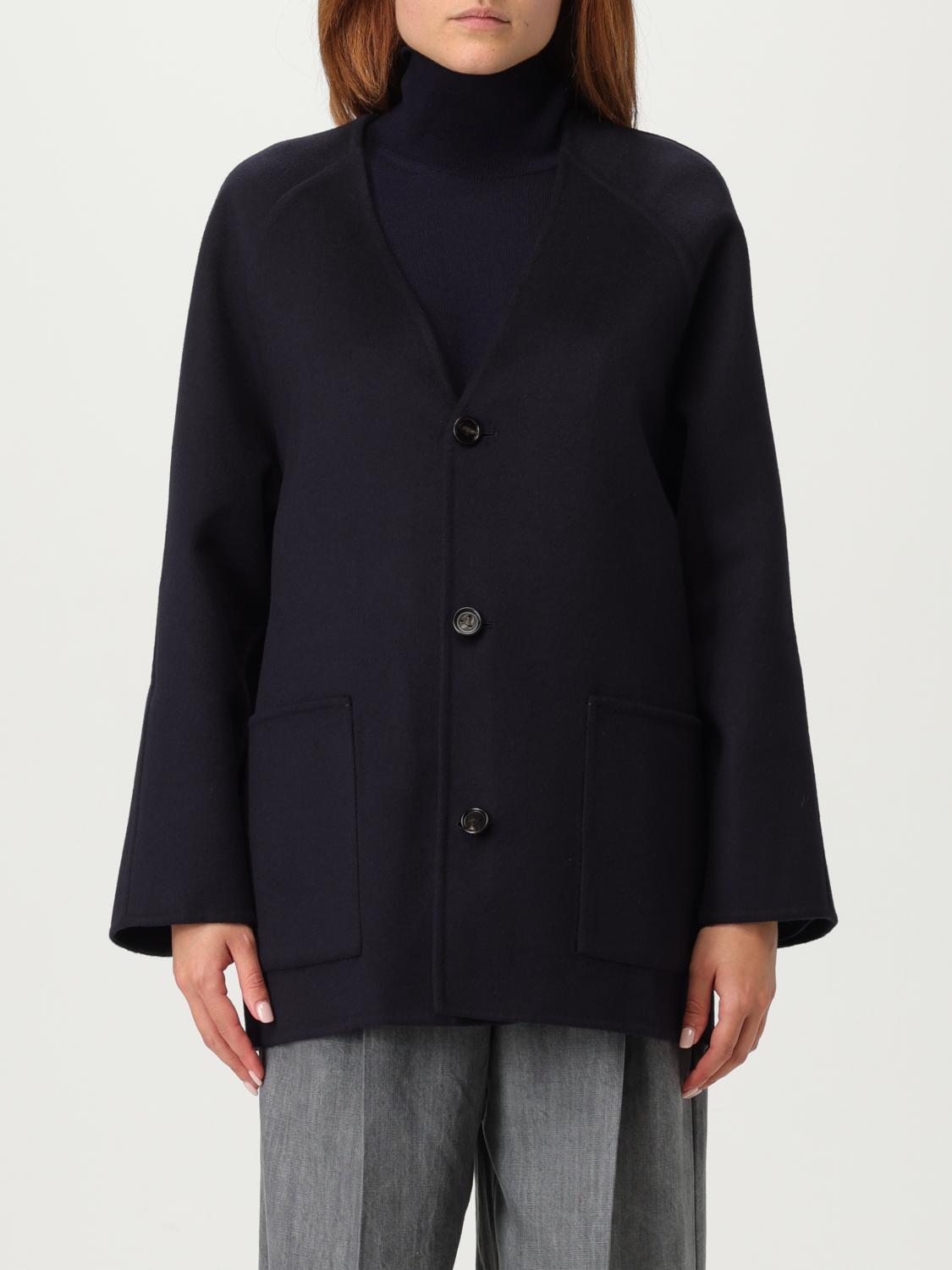 Bottega Veneta Coat  Woman Color Blue