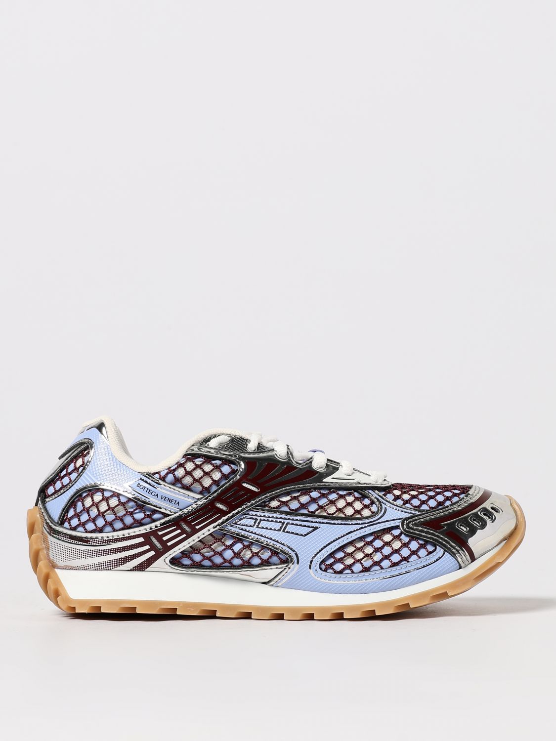 Bottega Veneta Orbit Low Top Sneaker In Blue