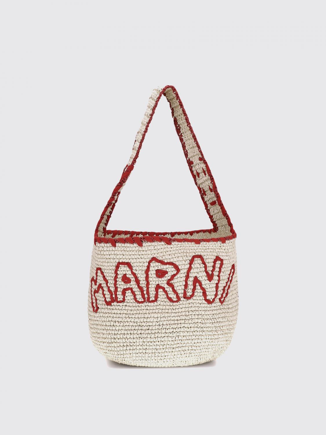 Marni Hobo Medium In White
