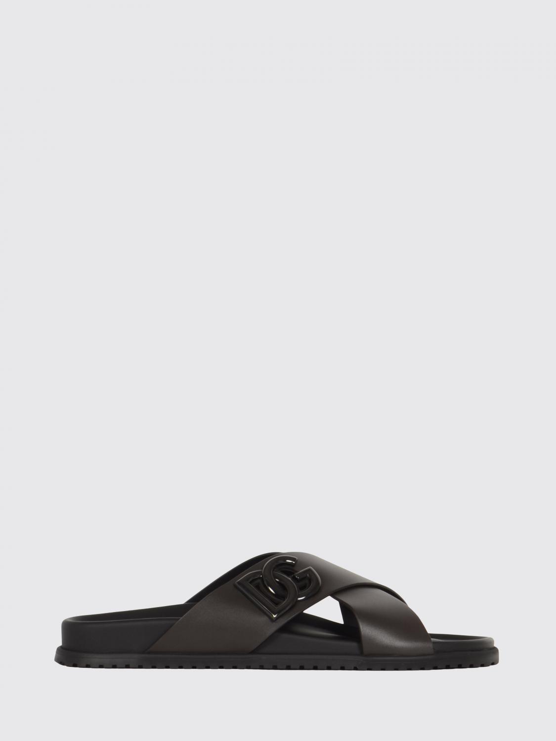 Sandals DOLCE & GABBANA Men color Cocoa