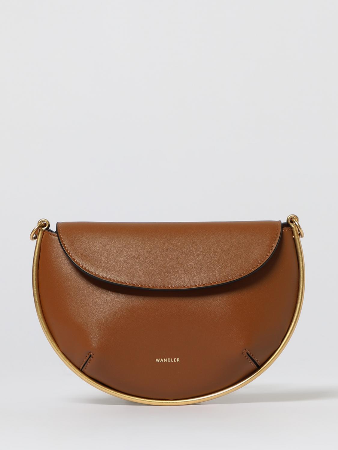 Wandler Shoulder Bag Woman Color Brown In Brown