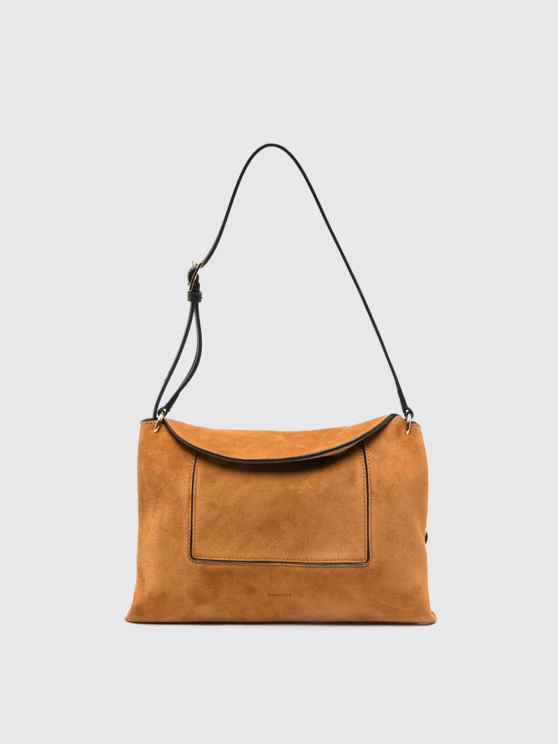 Wandler Shoulder Bags With Suede Finish And Adjustable Strap In Brown