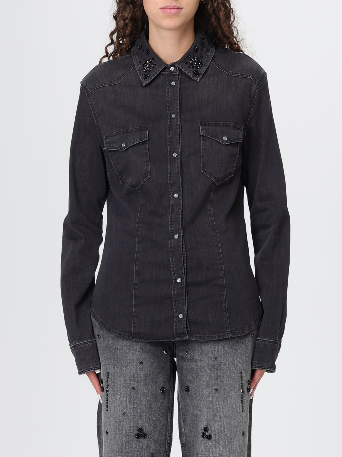 Liu •jo Shirt Liu Jo Woman Color Black In Black