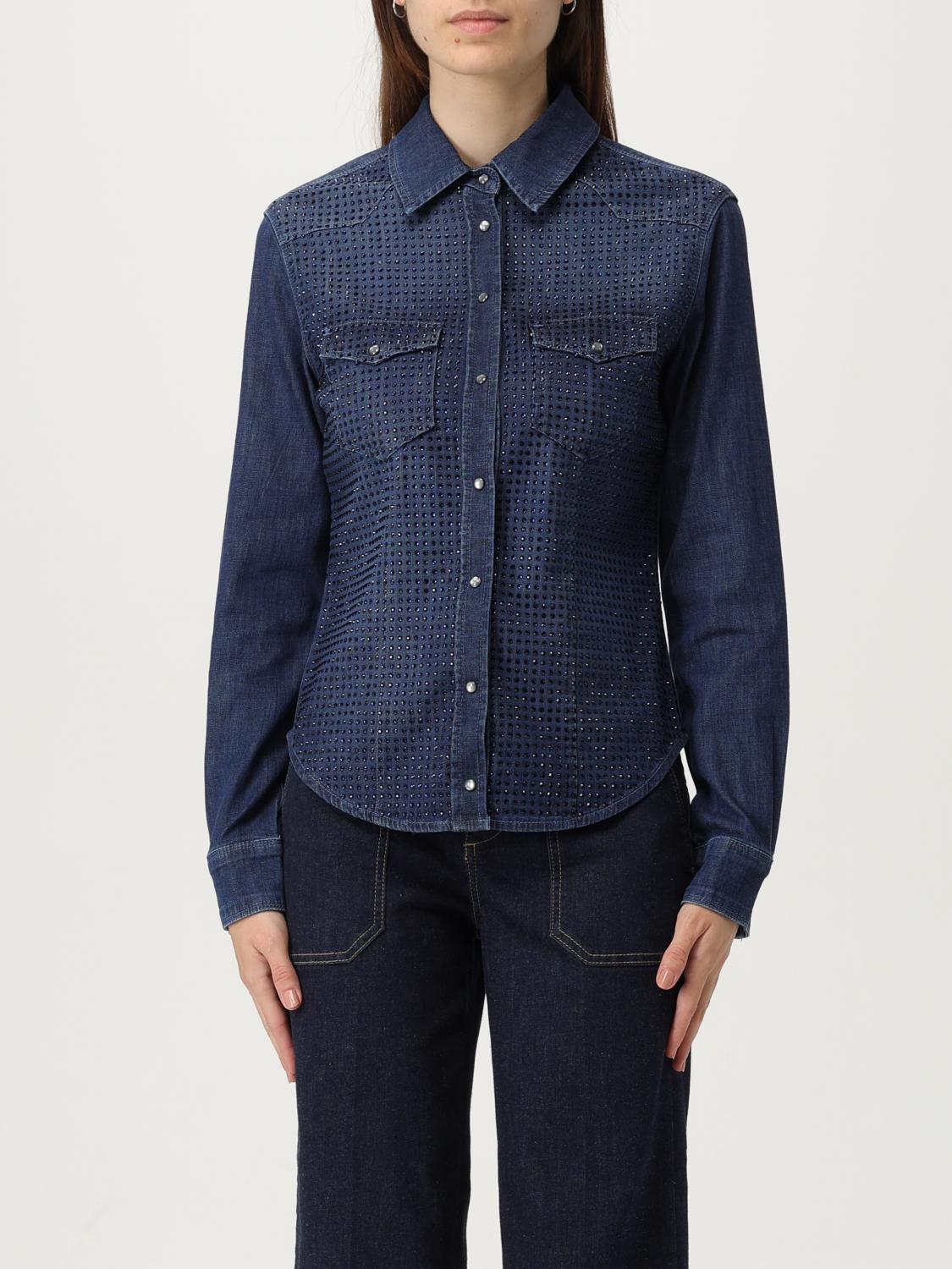 Liu •jo Shirt Liu Jo Woman Color Blue In Blue