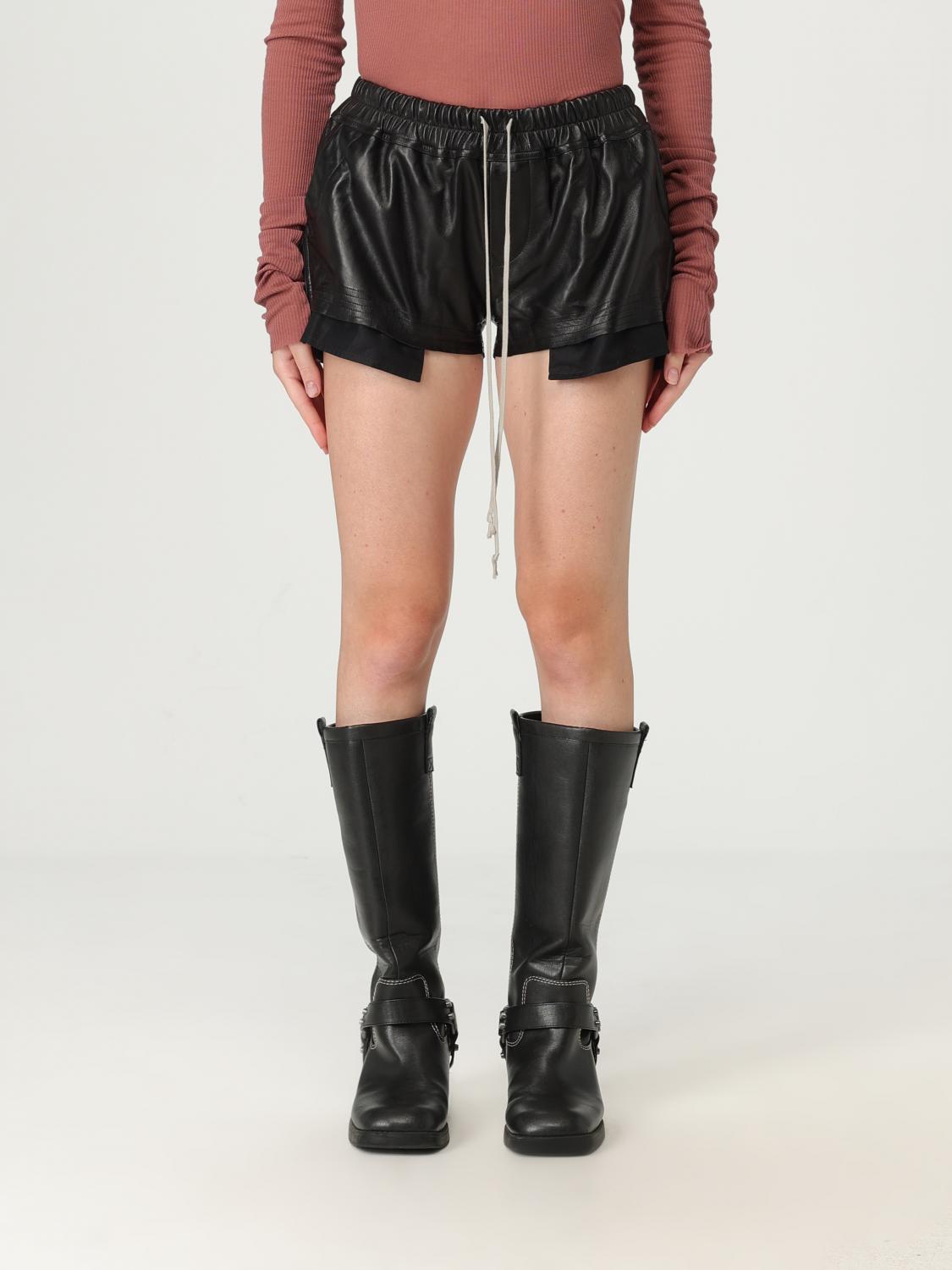 Rick Owens Fog Boxers Shorts In Black